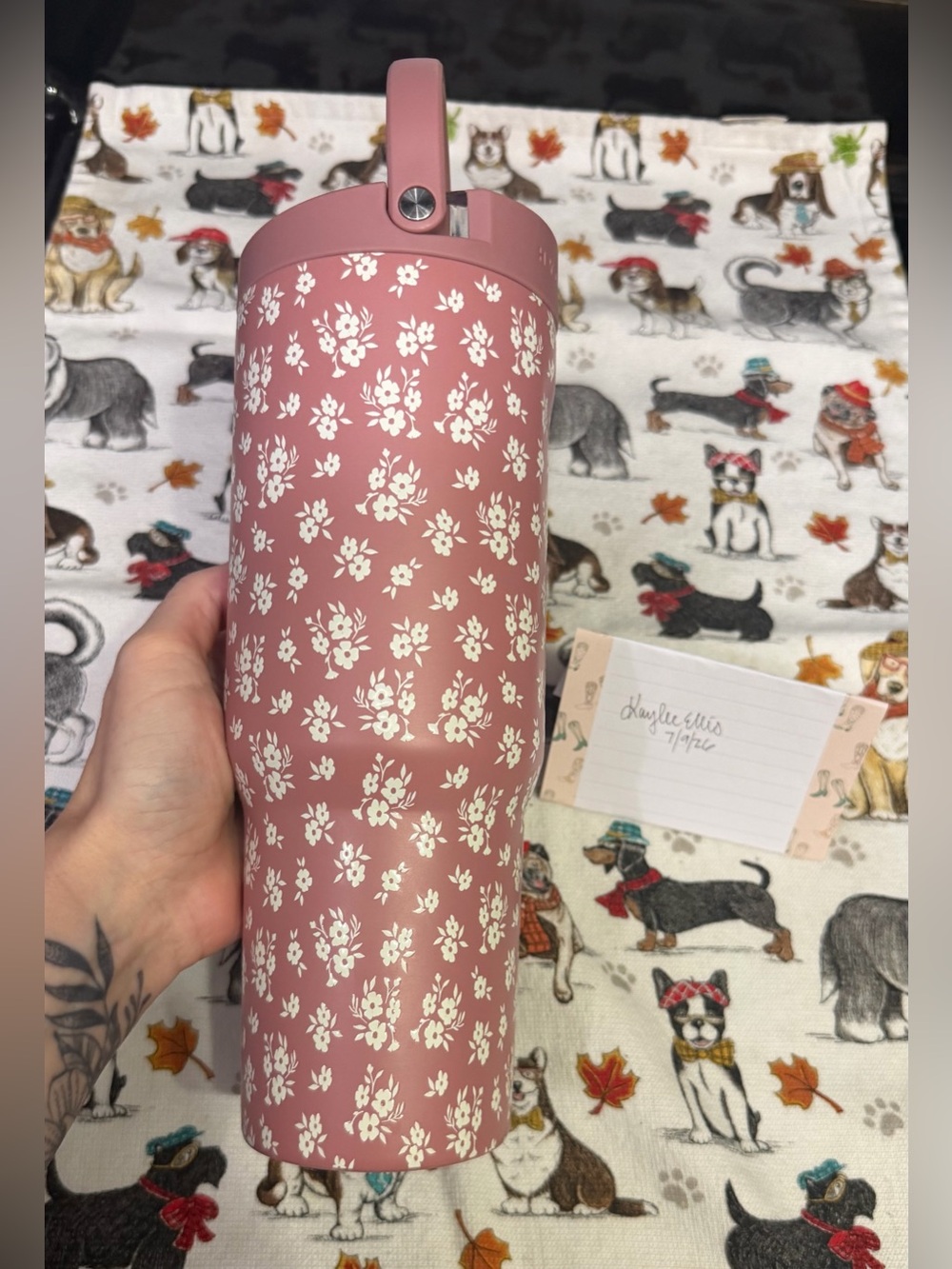 Hydrojug 32 Oz Sport - Mauve Meadows